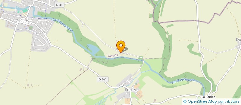 localisation de l'entreprise ETA CONDE  OISSERY