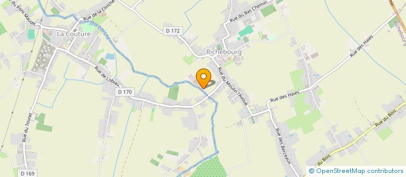 localisation de l'entreprise ETA CSM à RICHEBOURG