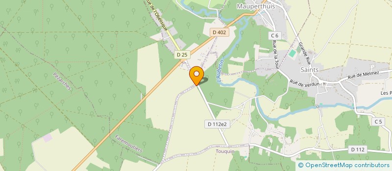 localisation de l'entreprise ETA CTM  BEAUTHEIL-SAINTS