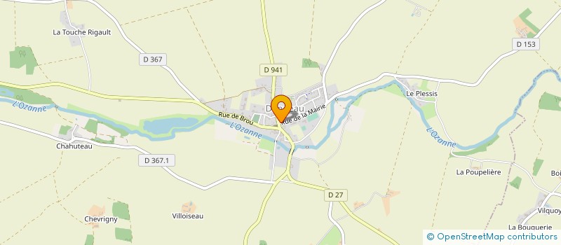 localisation de l'entreprise ETA CULTILAP à MOULHARD