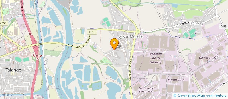 localisation de l'entreprise ETA DE CANUEL  TREMERY