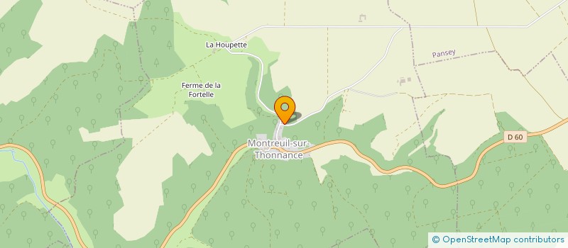 localisation de l'entreprise ETA DE GILLAUMONT à MONTREUIL-SUR-THONNANCE