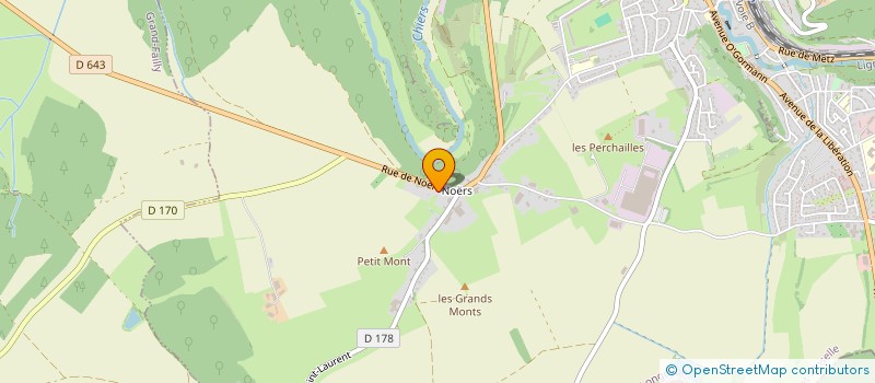 localisation de l'entreprise ETA DE L'ETE INDIEN  LONGUYON