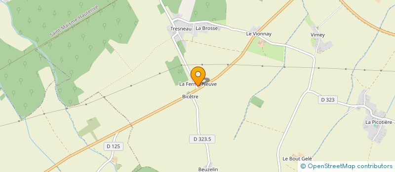 localisation de l'entreprise ETA DE LA FERME NEUVE à THIMERT-GATELLES