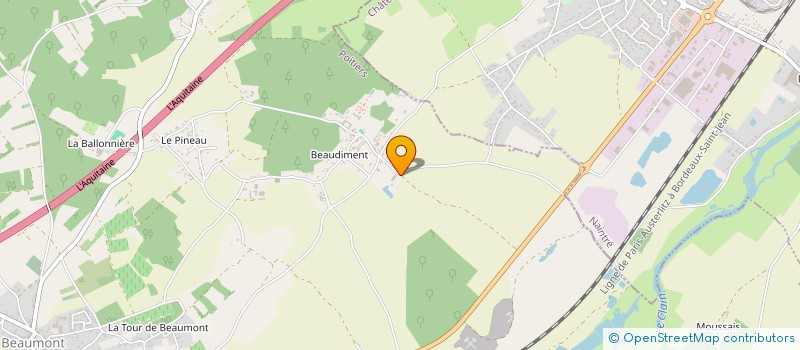 localisation de l'entreprise ETA DE LA MADELEINE  BEAUMONT SAINT-CYR