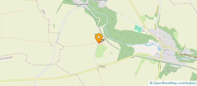 localisation de l'entreprise ETA DE LA MEULE  BETZ