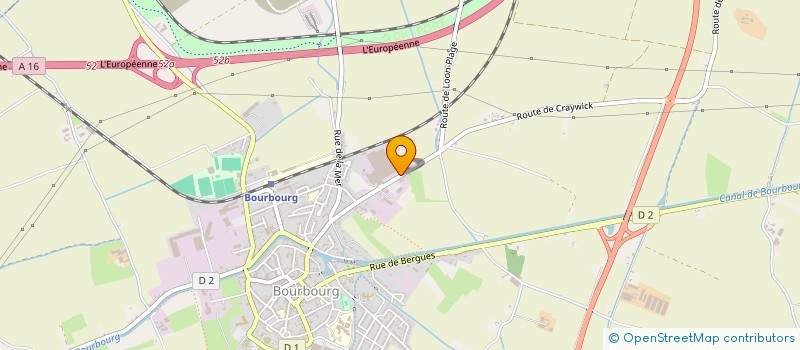 localisation de l'entreprise ETA DECROOCQ  CAPPELLE-BROUCK