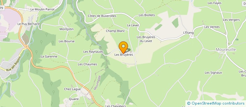 localisation de l'entreprise ETA DES 3 FRERES  MOUREUILLE