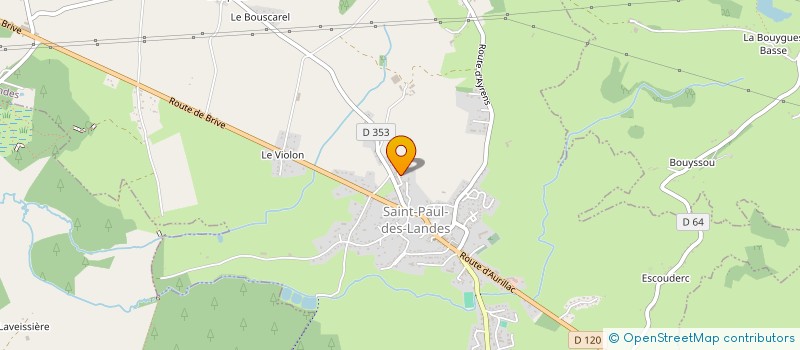localisation de l'entreprise ETA DES CIPIERES à SAINT-PAUL-DES-LANDES