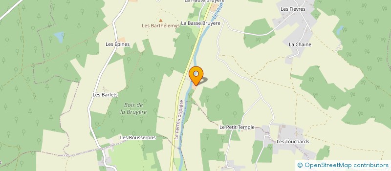 localisation de l'entreprise ETA DES DEUX VALLEES  LE VAL D'OCRE