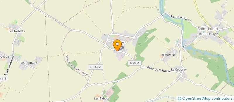localisation de l'entreprise ETA DES FORRIERES à SAINT-LUBIN-DE-LA-HAYE