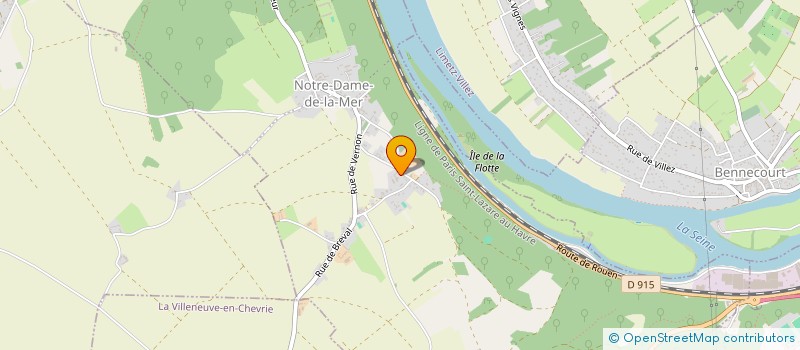 localisation de l'entreprise ETA DES GRANDES BRUYERES  NOTRE-DAME-DE-LA-MER