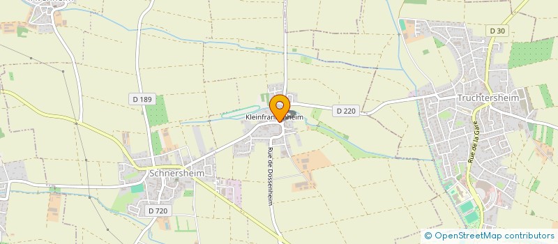 localisation de l'entreprise ETA DES QUATRE CANTONS à SCHNERSHEIM