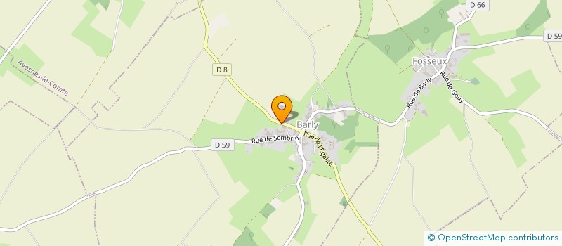 localisation de l'entreprise ETA DES TILLEULS  BARLY