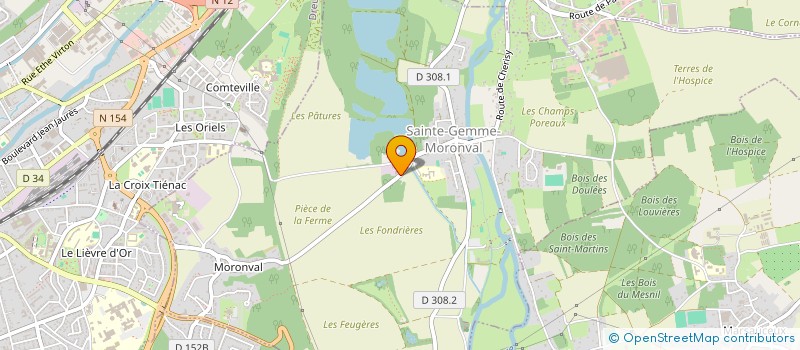 localisation de l'entreprise ETA DEULET à SAINTE-GEMME-MORONVAL