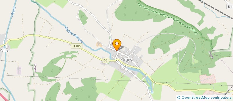 localisation de l'entreprise ETA DU BASSIN à ORGES
