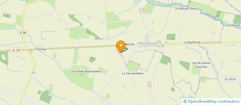localisation de l'entreprise ETA DU CHOUAN à MOULHARD