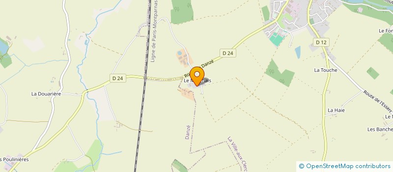 localisation de l'entreprise ETA DU MARCHAIS  LA VILLE-AUX-CLERCS