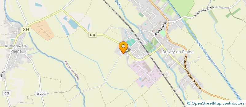 localisation de l'entreprise ETA DU MORNAY à BRAZEY-EN-PLAINE