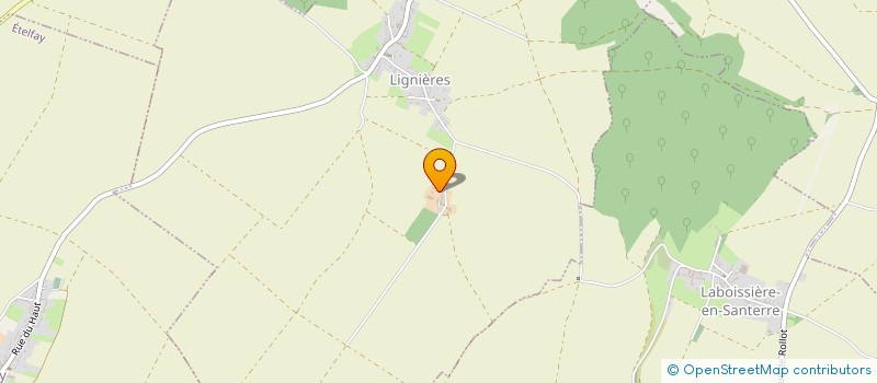 localisation de l'entreprise ETA DU MOULIN à LIGNIERES