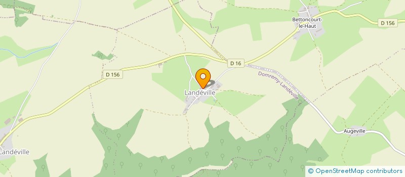 localisation de l'entreprise ETA DU POIRIER à DOMREMY-LANDEVILLE