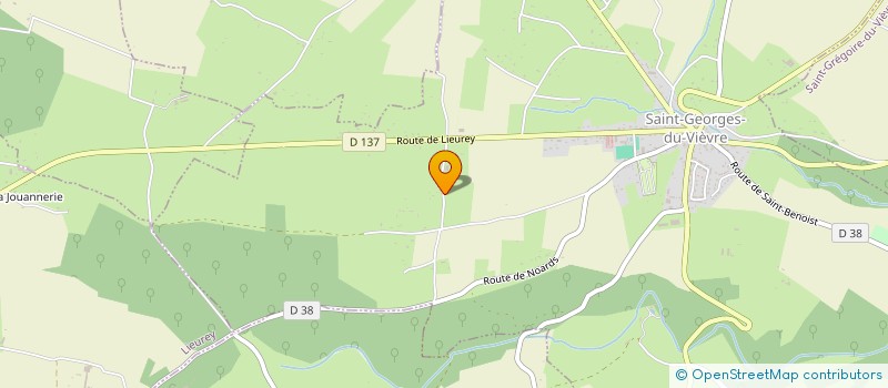 localisation de l'entreprise ETA DU VIEVRE  SAINT-GEORGES-DU-VIEVRE