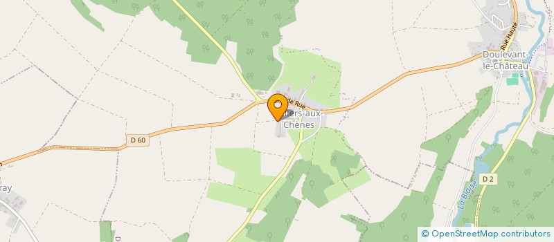 localisation de l'entreprise ETA DU VILLIERS à DOULEVANT-LE-CHATEAU