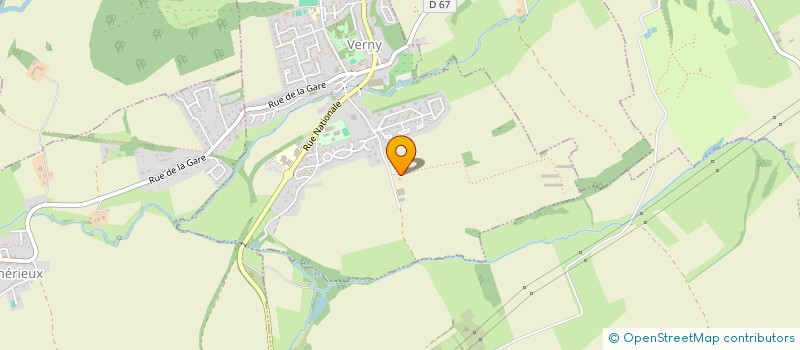 localisation de l'entreprise ETA FND  VERNY