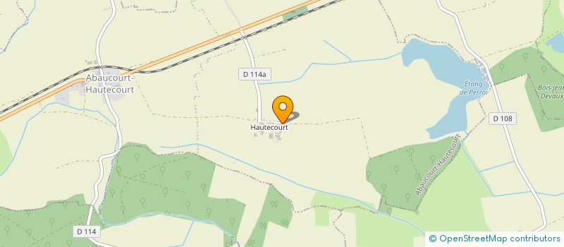 localisation de l'entreprise ETA GARDIEN à ABAUCOURT-HAUTECOURT