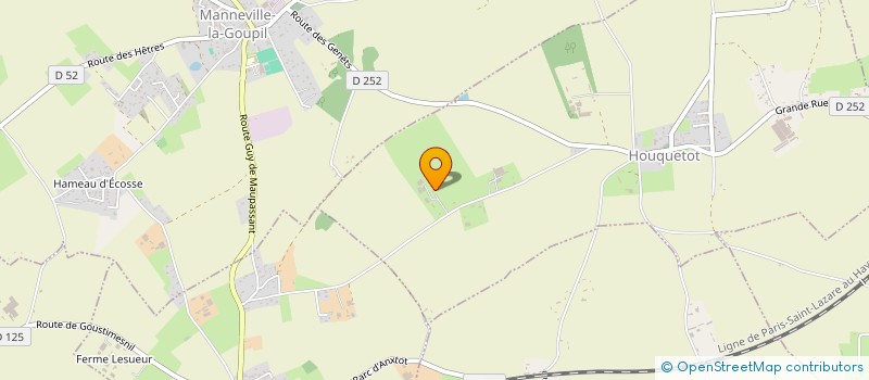 localisation de l'entreprise ETA GOUPIL  HOUQUETOT