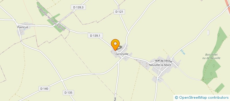 localisation de l'entreprise ETA GREGOIRE à TREMBLAY-LES-VILLAGES