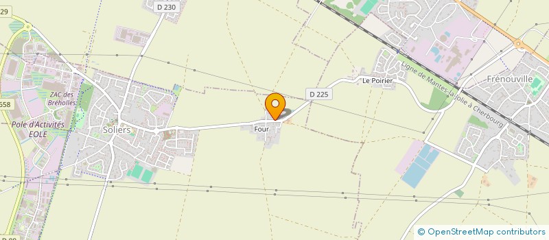 localisation de l'entreprise ETA HAMOT  SOLIERS