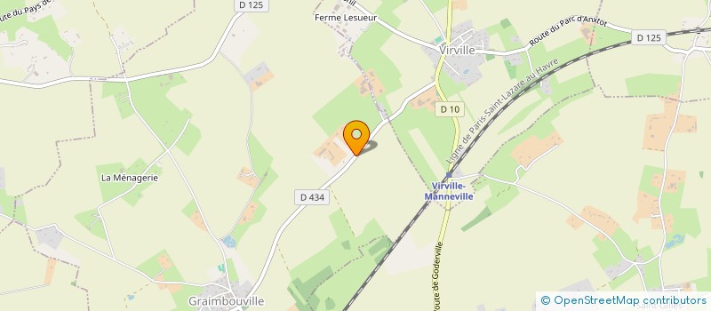 localisation de l'entreprise ETA HAUCHECORNE  GRAIMBOUVILLE