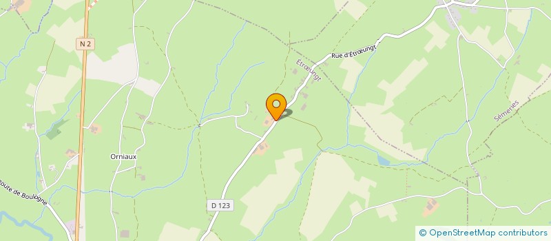 localisation de l'entreprise ETA HONORE HERVE  ETRUNGT