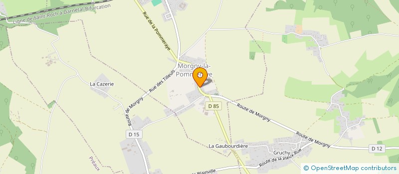 localisation de l'entreprise ETA JB FOURAY à CRITOT