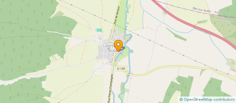 localisation de l'entreprise ETA JML à PONT-LA-VILLE