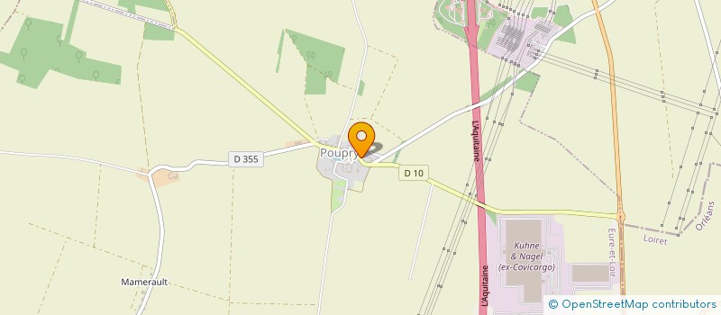 localisation de l'entreprise ETA JOUANNEAU à POUPRY