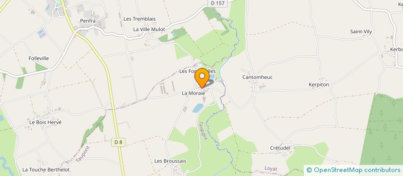 localisation de l'entreprise ETA JOUBIER à TAUPONT
