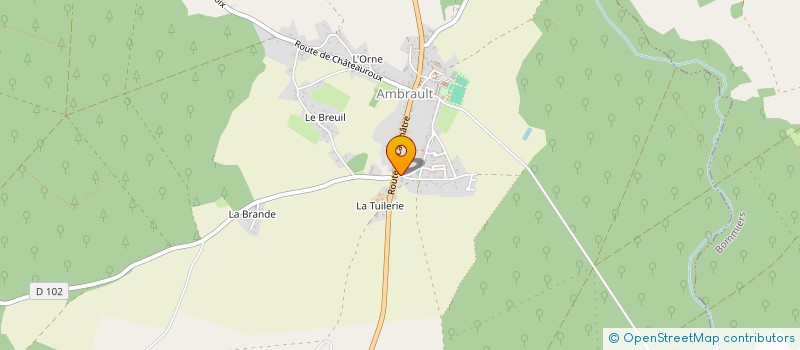 localisation de l'entreprise ETA KV à AMBRAULT