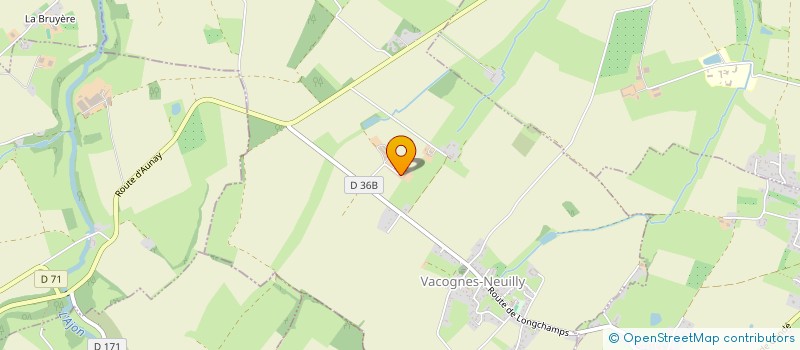 localisation de l'entreprise ETA LA MALLARDIERE  VACOGNES-NEUILLY