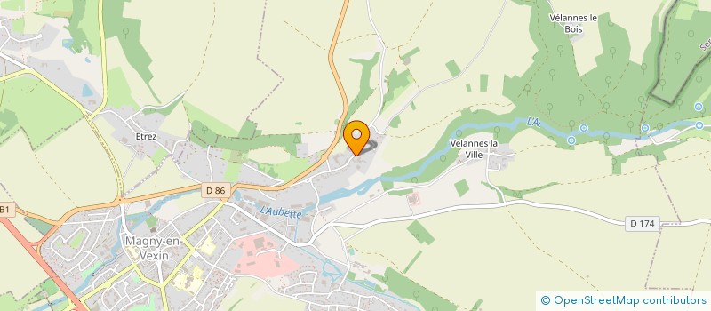localisation de l'entreprise ETA LE VIDRAY à MAGNY-EN-VEXIN