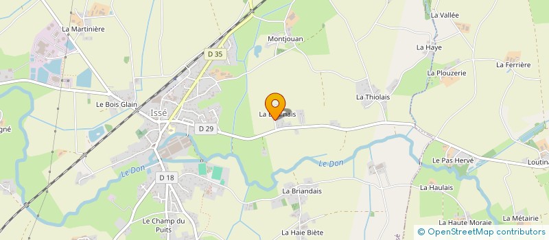 localisation de l'entreprise ETA LECOQ à MOISDON-LA-RIVIERE