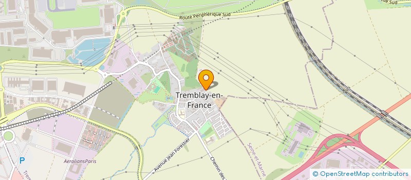 localisation de l'entreprise ETA LES MARNIERES à TREMBLAY-EN-FRANCE