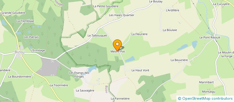 localisation de l'entreprise ETA LESAGE à LE MAGE