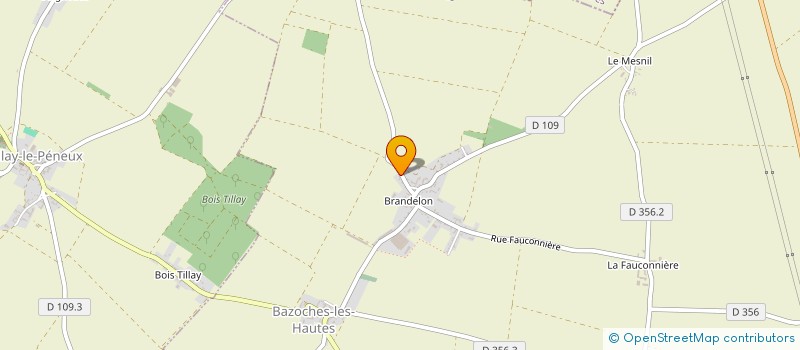 localisation de l'entreprise ETA MALICORNE à BAZOCHES-LES-HAUTES