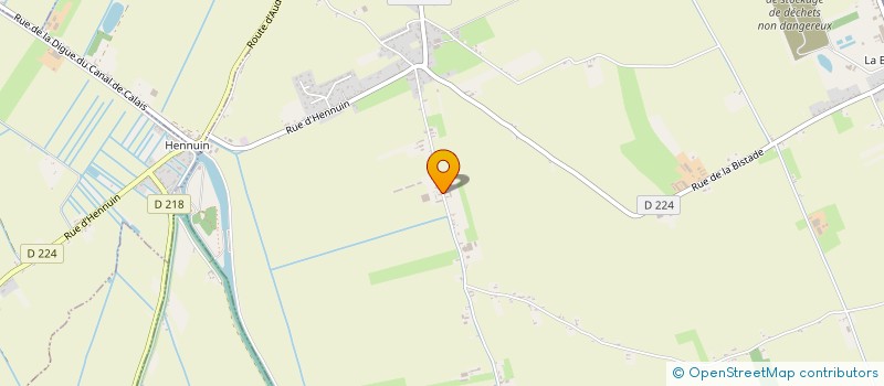 localisation de l'entreprise ETA MARIN  SAINTE-MARIE-KERQUE