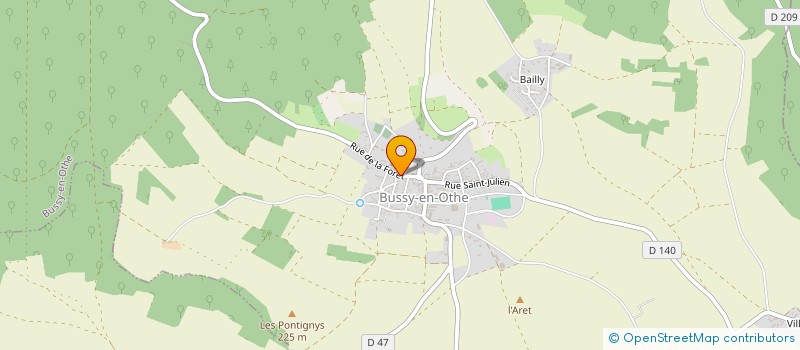 localisation de l'entreprise ETA MAUNY à BRION