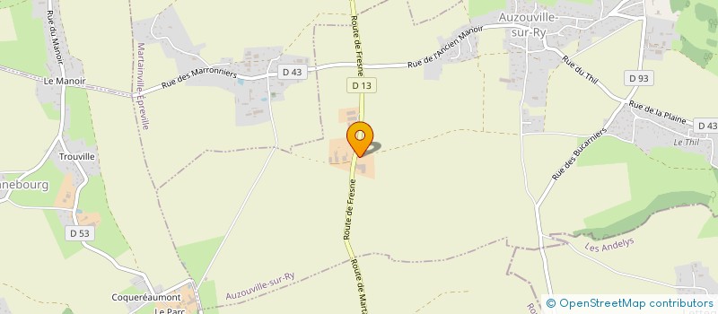 localisation de l'entreprise ETA MAXENCE VAAS  AUZOUVILLE-SUR-RY