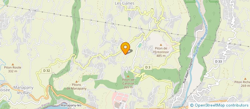 localisation de l'entreprise ETA MEZINO à SAINT-JOSEPH