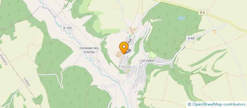 localisation de l'entreprise ETA MOUSSERON SYLVAIN  FROLOIS